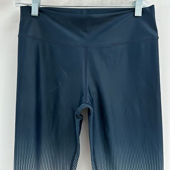 Anthropologie Vie Active High rise Ombre Leggings Blue/Cream L - Picture 2 of 7